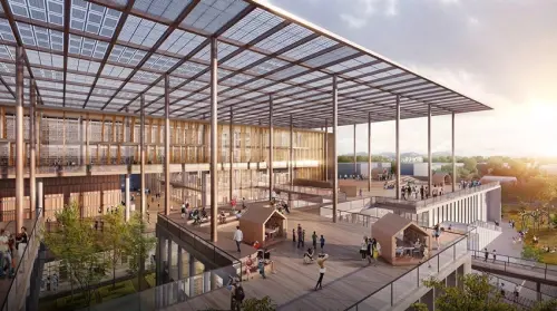 挑戰最美圖書館！超過5公頃森林系「國家圖書館南部分館」大曝光，未來圖書館概念「戶外書屋、劇院」搶攻台南打卡新地標。