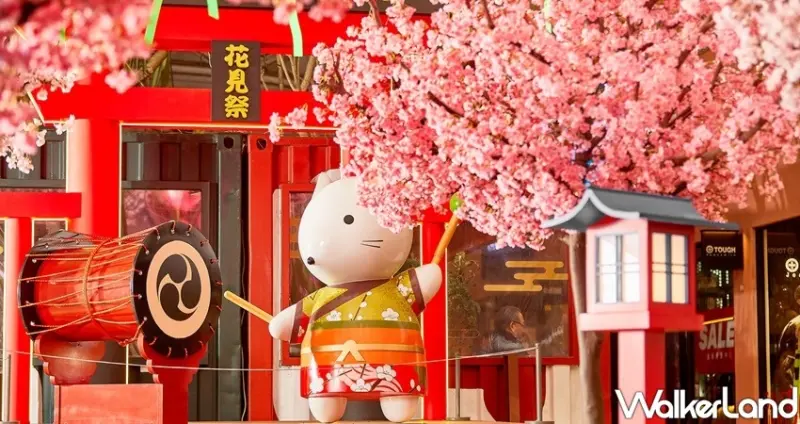 林口三井OUTLET「紫藤花」 / WalkerLand窩客島整理提供 未經許可不可轉載