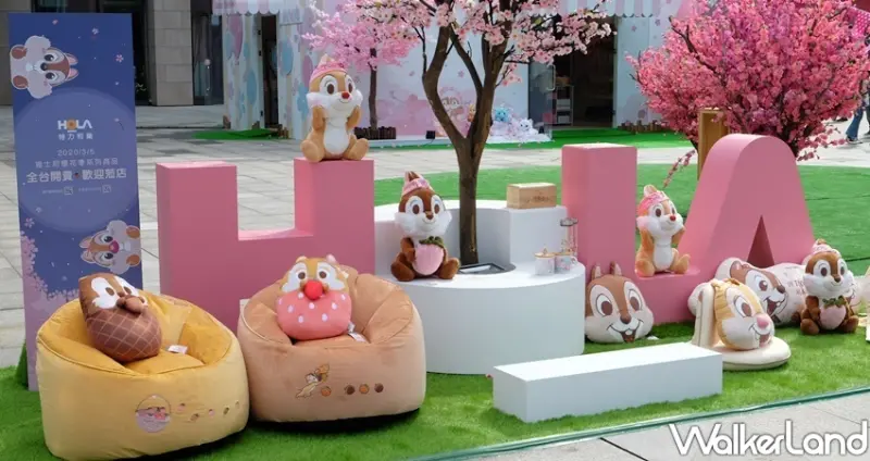HOLAx迪士尼櫻花季 / WalkerLand窩客島整理提供 未經許可不可轉載