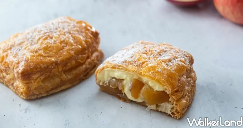 beard papa千層肉桂蘋果派「艾波派」/ WalkerLand窩客島整理提供 未經許可不可轉載