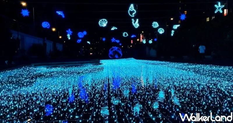 新莊中港大排「藍調中港」、新北環狀線幸福站 / WalkerLand窩客島整理提供 未經許可不可轉載