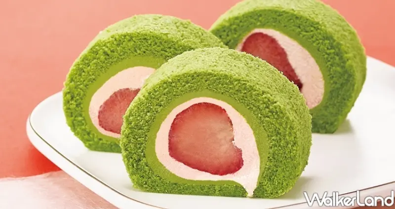 辻利茶舗「抹茶草莓冰霜卷、抹茶黑醋栗慕斯蛋糕」 / WalkerLand窩客島整理提供 未經許可不可轉載