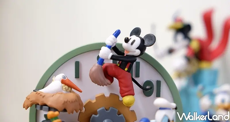 「米奇大鐘清潔員、米奇樂隊演奏會」公仔 / WalkerLand窩客島整理提供 未經許可不可轉載