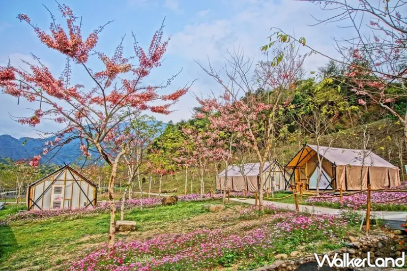 寶來花賞溫泉公園 / WalkerLand窩客島整理提供 未經許可，不得轉載