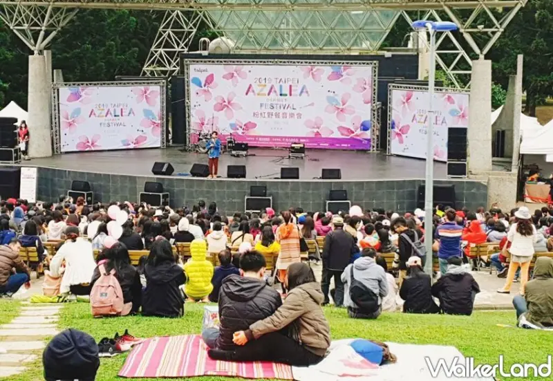 大安森林公園「2024台北杜鵑花季」 / WalkerLand窩客島整理提供 未經許可不可轉載