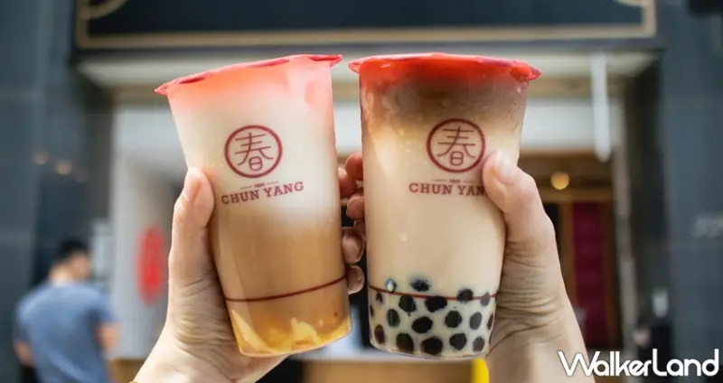 IG洗版洗起來！春陽茶事推出品牌日「全品項買一送一」，出示「#春陽茶事」打卡動態立馬開喝買一送一。