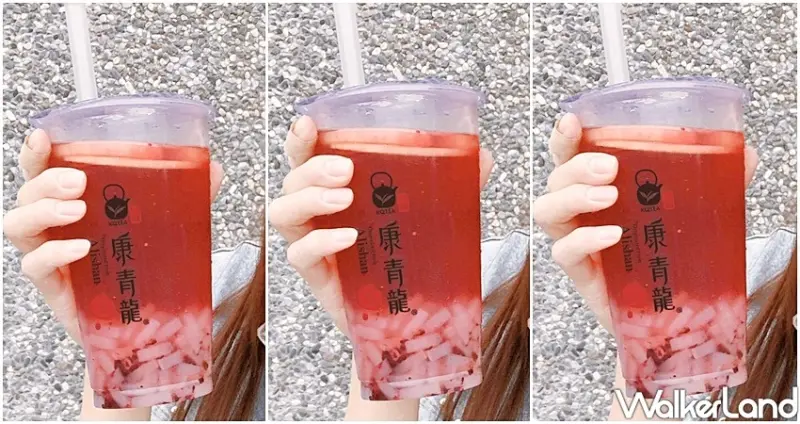 康青龍 桑葚荔枝冰茶 / WalkerLand窩客島整理提供 未經許可不可轉載