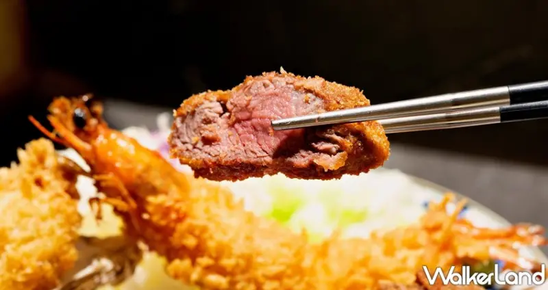 銀座杏子日式豬排Ｘ京都勝牛聯名套餐 / WalkerLand窩客島整理提供 未經許可，不得轉載