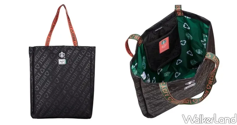 HERSCHELx星巴克聯名後背包/ WalkerLand窩客島整理提供 未經許可不可轉載