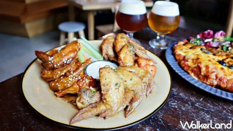 GUMGUM BEER & WINGS雞翅啤酒吧 / WalkerLand窩客島提供 未經許可，不得轉載