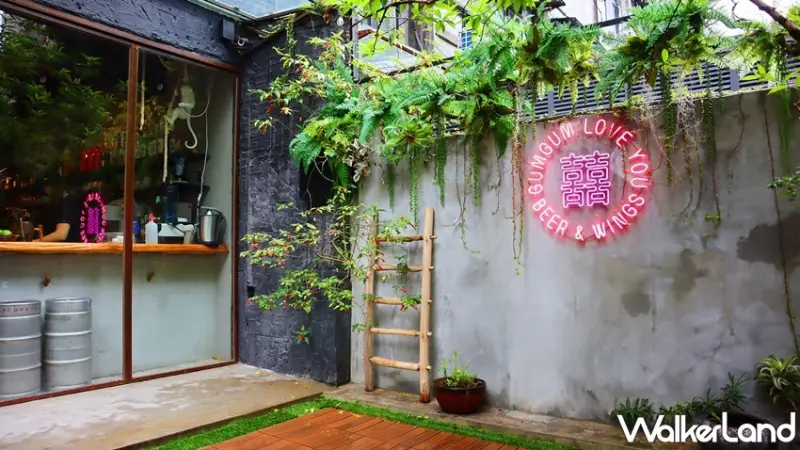 GUMGUM BEER & WINGS雞翅啤酒吧 / WalkerLand窩客島提供 未經許可，不得轉載