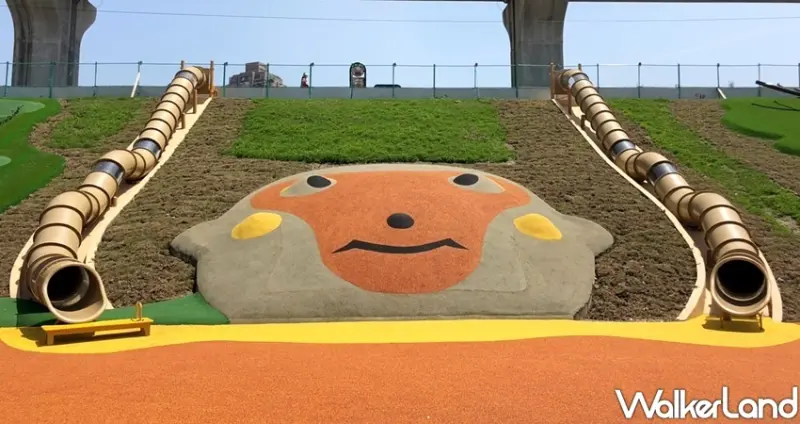三重新北大都會、獮猴溜滑梯 / WalkerLand窩客島整理提供 未經許可不可轉載