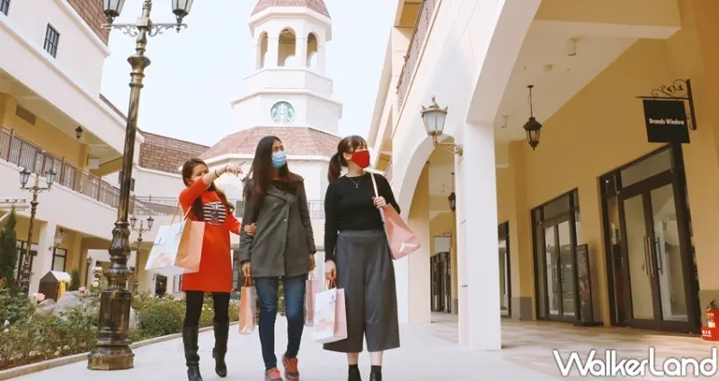 麗寶Outlet Mall 「500元振心消費抵用券」/ WalkerLand窩客島整理提供 未經許可不可轉載