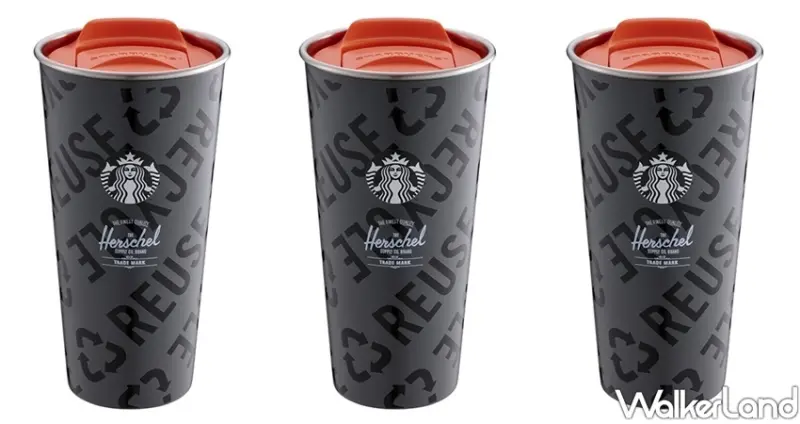 HERSCHELx星巴克聯名後背包/ WalkerLand窩客島整理提供 未經許可不可轉載