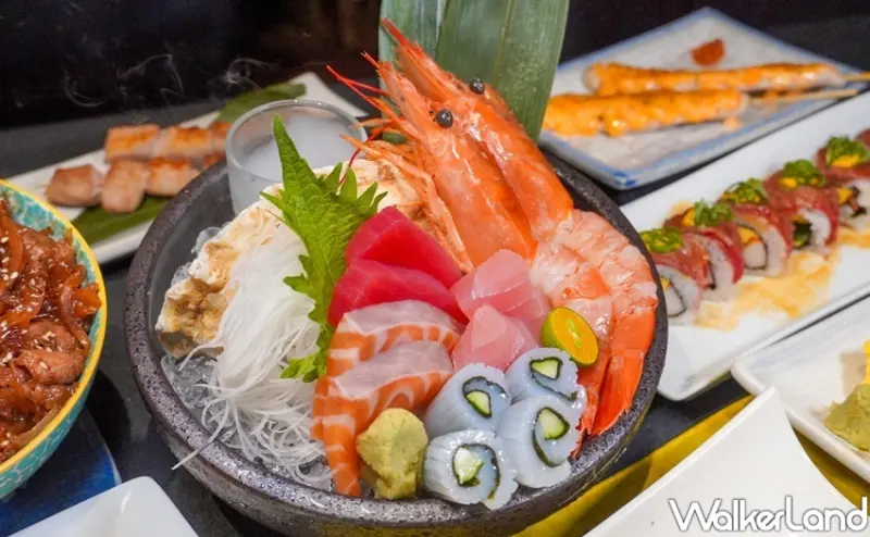 狗一下日料吃到飽 / WalkerLand窩客島整理提供 未經許可不可轉載