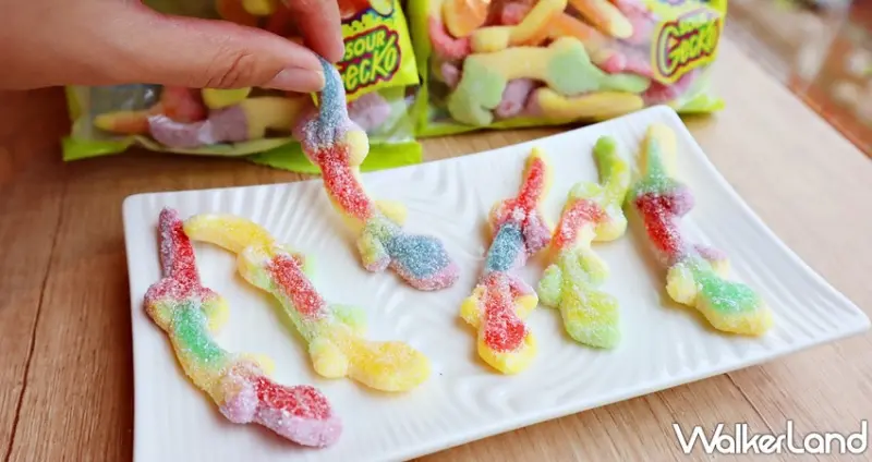 加倍佳酸甜壁虎軟糖 / WalkerLand窩客島整理提供 未經許可，不得轉載