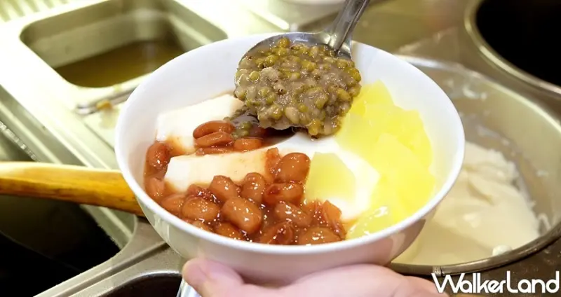 新店京站森林食光 中壢老字號傳統豆花冰「廣安階」 / WalkerLand窩客島整理提供 未經許可不可轉載