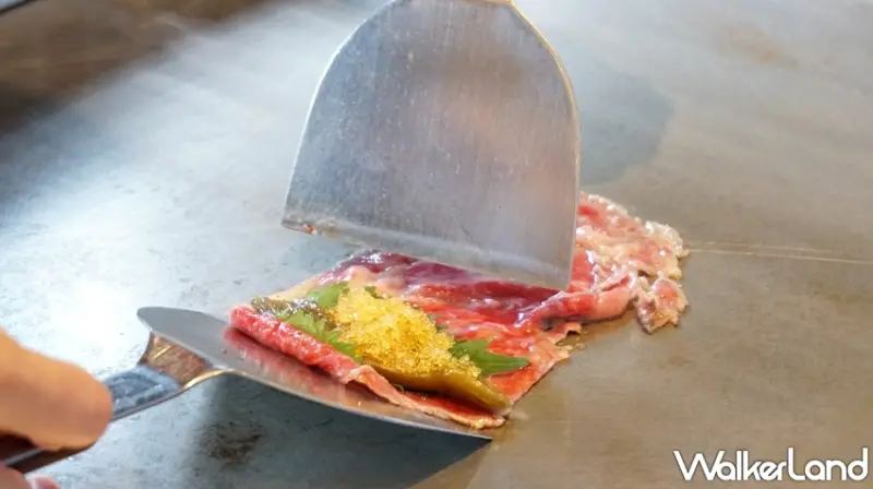 究牛鐵板燒  / WalkerLand窩客島提供 未經許可，不得轉載