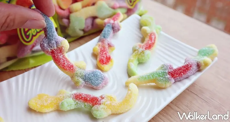 加倍佳酸甜壁虎軟糖 / WalkerLand窩客島整理提供 未經許可，不得轉載