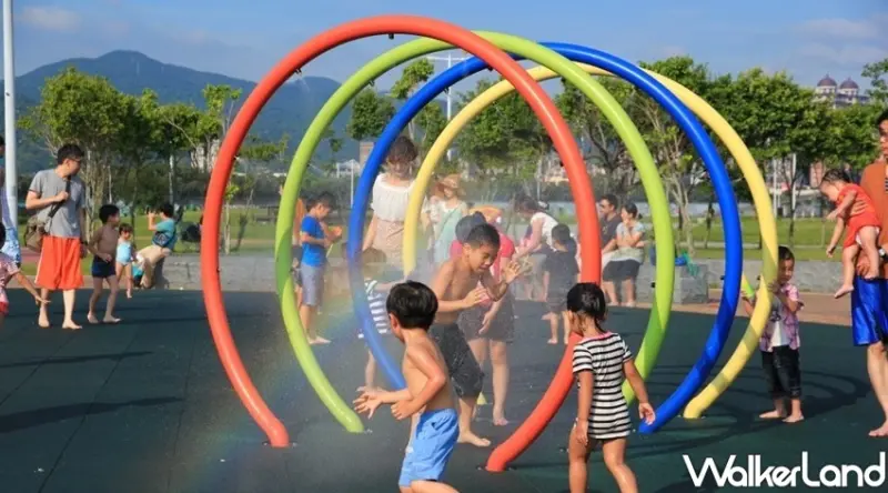 親子樂園 大佳河濱兒童戲水區 / WalkerLand窩客島整理提供 未經許可不可轉載
