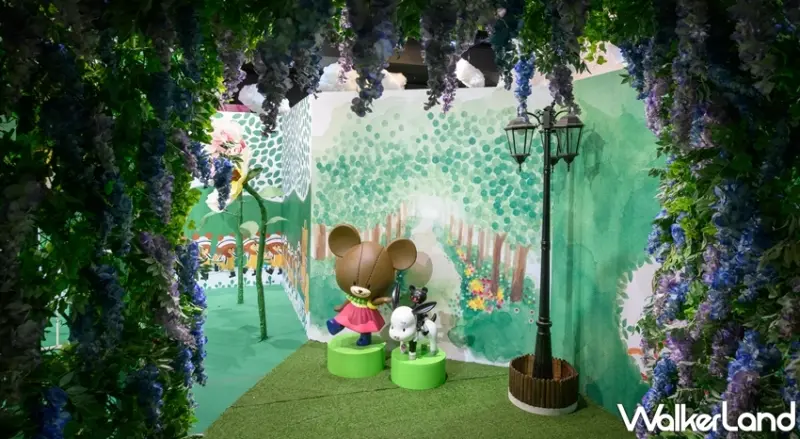 小熊學校の花漾樂園特展 / WalkerLand窩客島提供 未經許可，不得轉載