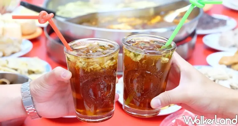 詹記麻辣鍋X萬波聯名款「白菊烏梅湯」 / WalkerLand窩客島整理提供 未經許可不可轉載