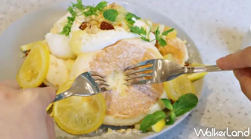 FLIPPER’S奇蹟的舒芙蕾鬆餅  檸檬乳酪 / WalkerLand窩客島提供 未經許可，不得轉載