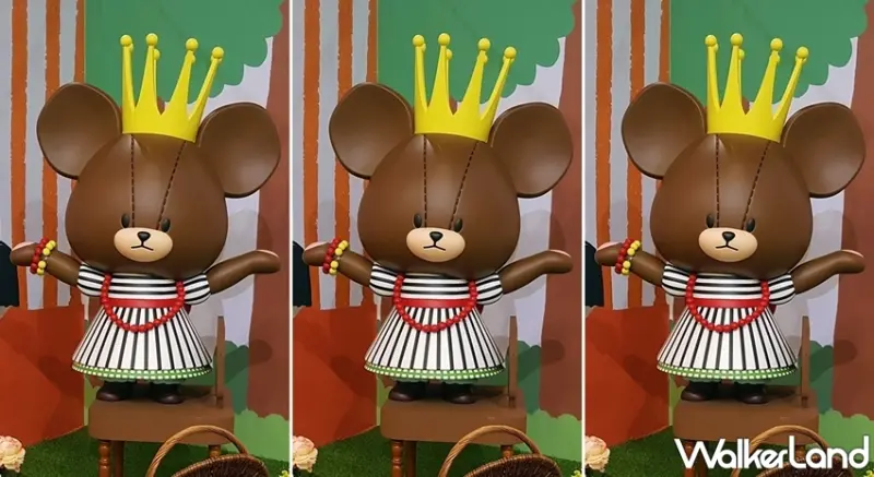 小熊學校の花漾樂園特展 / WalkerLand窩客島提供 未經許可，不得轉載