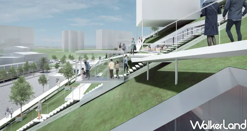 桃園青埔「桃園市立美術館」 / WalkerLand窩客島整理提供 未經許可不可轉載