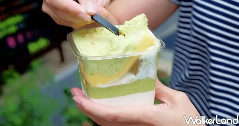 麥貳工作坊「酪梨布丁奶酪戚風盒、芋泥鹹蛋黃奶霜捲」 / WalkerLand窩客島整理提供 未經許可不可轉載