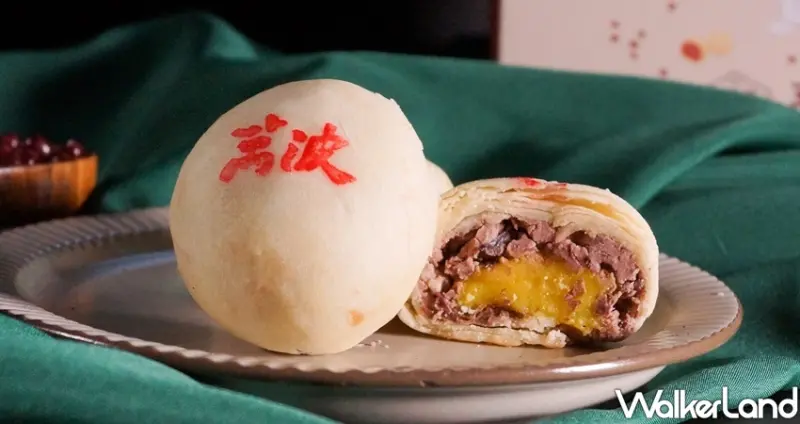 萬波X顏新發「紅豆粉粿月餅」 / WalkerLand窩客島整理提供 未經許可不可轉載