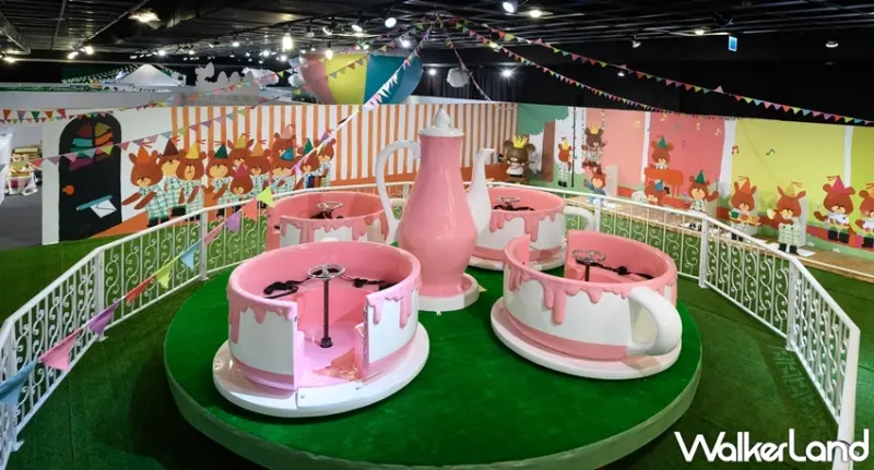 小熊學校の花漾樂園特展 / WalkerLand窩客島提供 未經許可，不得轉載