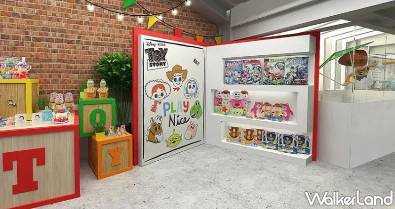 玩具總動員25周年快閃店 / WalkerLand窩客島整理提供 未經許可，不得轉載