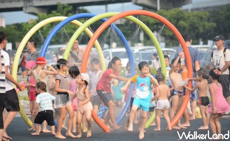 親子樂園 大佳河濱兒童戲水區 / WalkerLand窩客島整理提供 未經許可不可轉載