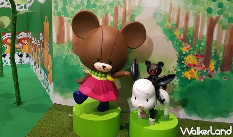 小熊學校の花漾樂園特展 / WalkerLand窩客島提供 未經許可，不得轉載