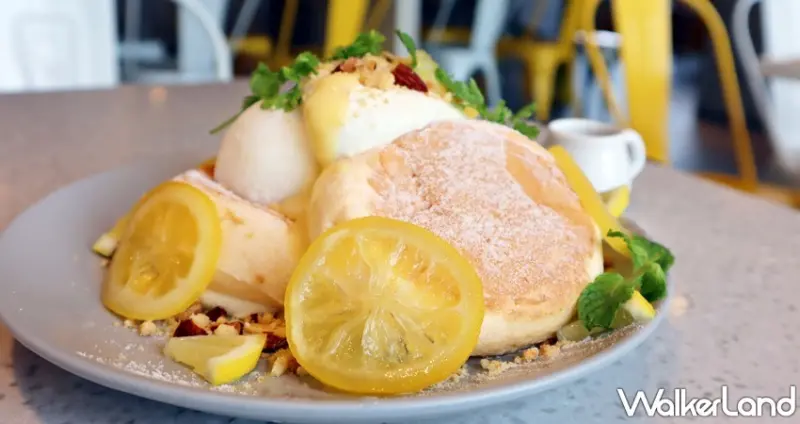 FLIPPER’S奇蹟的舒芙蕾鬆餅  檸檬乳酪 / WalkerLand窩客島提供 未經許可，不得轉載