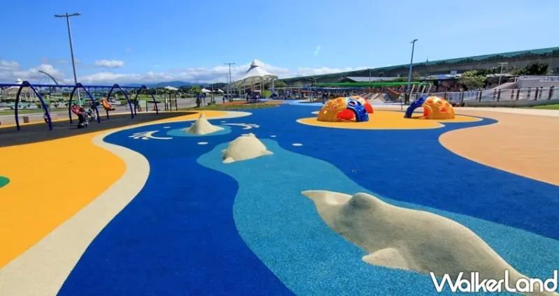 親子樂園 大佳河濱兒童戲水區 / WalkerLand窩客島整理提供 未經許可不可轉載