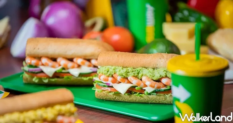 SUBWAY酪梨鮮蝦堡 / WalkerLand窩客島整理提供 未經許可不可轉載