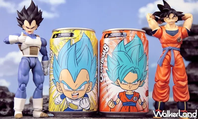 Ocean Bomb 七龍珠超氣泡飲 / WalkerLand窩客島整理提供 未經許可，不得轉載