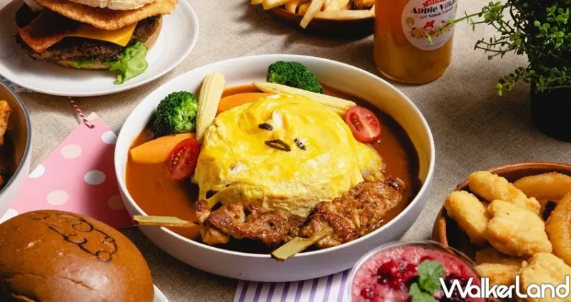 苗栗頭份「Hello Kitty 蘋果村親子餐廳」 / WalkerLand窩客島整理提供 未經許可不可轉載