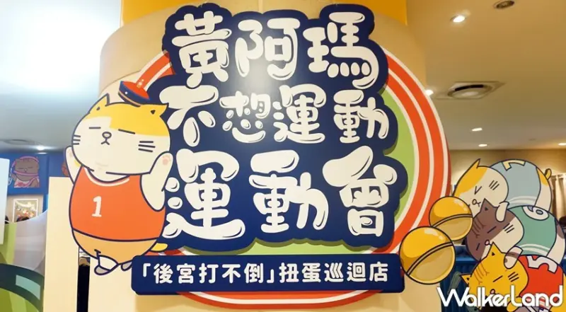 「後宮打不倒」扭蛋巡迴店 / WalkerLand窩客島提供 未經許可，不得轉載