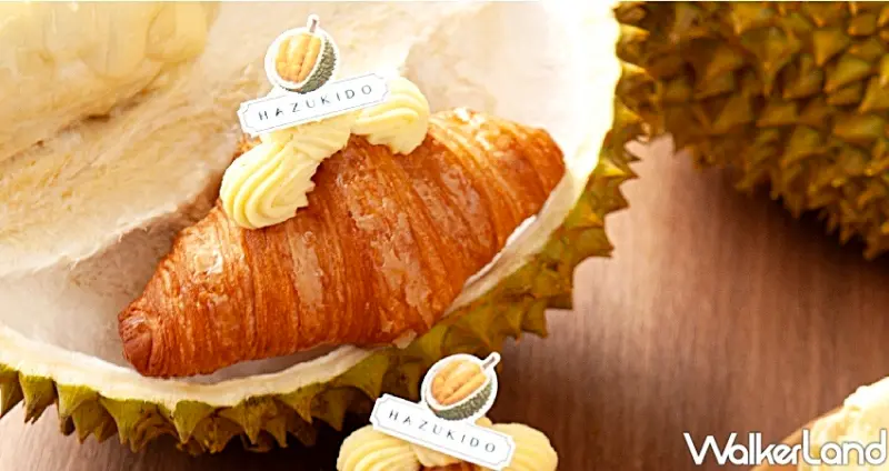 八月堂「皇家榴槤卡士達可頌」 / WalkerLand窩客島整理提供 未經許可不可轉載