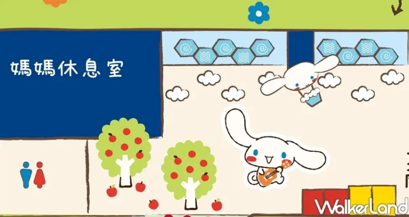 苗栗頭份「Hello Kitty 蘋果村親子餐廳」 / WalkerLand窩客島整理提供 未經許可不可轉載