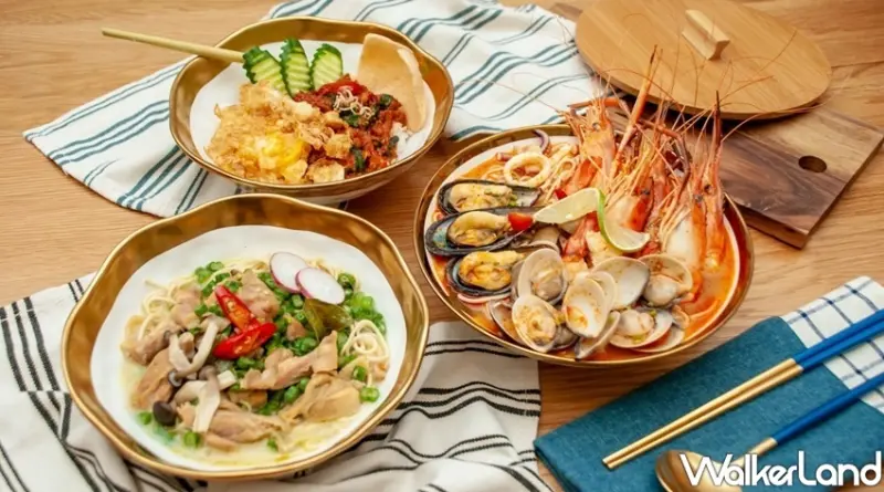 老媽拌麵「冬蔭功海鮮湯麵」 / WalkerLand窩客島整理提供 未經許可不可轉載