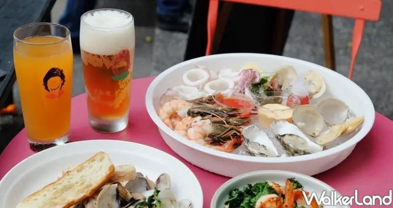 五方食藏 2020夏日啤酒節「五方海鮮攤」 / WalkerLand窩客島整理提供 未經許可不可轉載