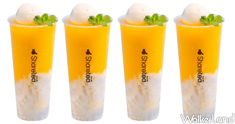Sharetea芒果西米爽 買一送一 / WalkerLand窩客島整理提供 未經許可不可轉載