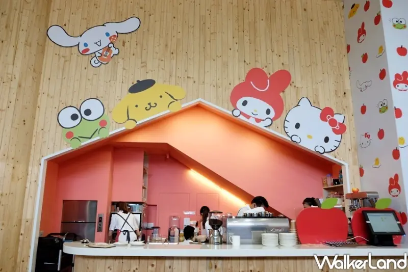 苗栗頭份「Hello Kitty蘋果村親子餐廳」 / WalkerLand窩客島整理提供 未經許可不可轉載