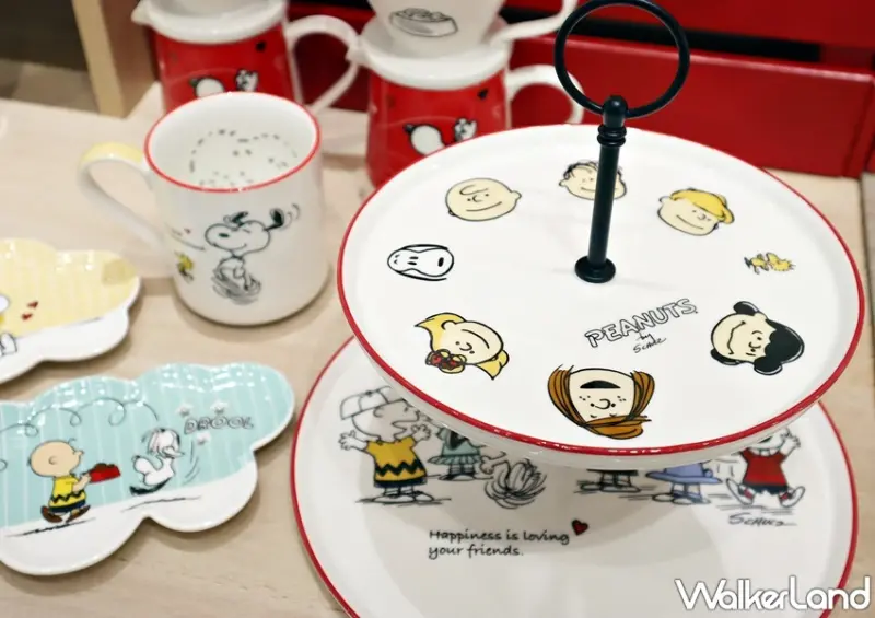 HOLA聯名Peanuts 史努比(Snoopy) 居家小物系列 / WalkerLand窩客島提供 未經許可，不得轉載
