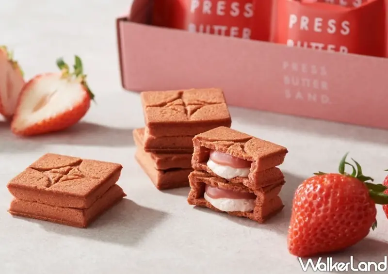 Press Butter Sand焦糖奶油夾心餅快閃 / WalkerLand窩客島整理提供 未經許可不可轉載