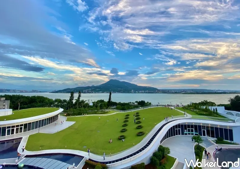 滬尾藝文休閒園區「草坡曬被藝術節」/ WalkerLand窩客島整理提供 未經許可不可轉載